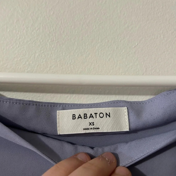 Babaton Malik Purple Off the Shoulder  Blouse - Picture 2 of 2